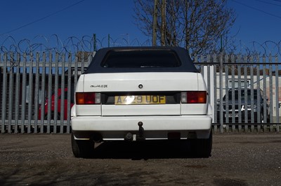 Lot 125 - 1984 Volkswagen Golf GTi Cabriolet