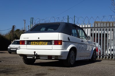 Lot 125 - 1984 Volkswagen Golf GTi Cabriolet