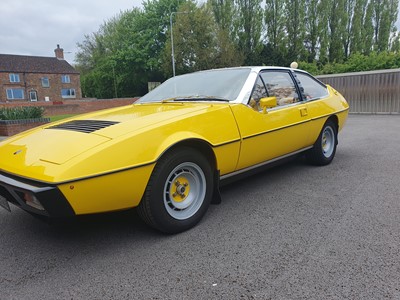 Lot 1976 Lotus Eclat 'Supercharged'