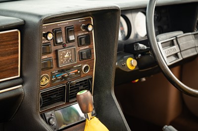 Lot 63 - 1976 Lotus Eclat 'Supercharged'