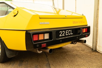 Lot 63 - 1976 Lotus Eclat 'Supercharged'