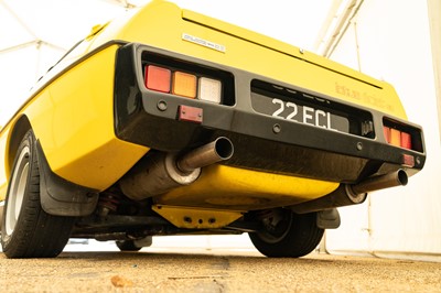 Lot 63 - 1976 Lotus Eclat 'Supercharged'