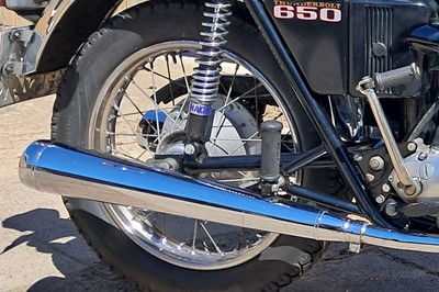 Lot 1972 BSA T65 Thunderbolt
