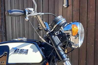 Lot 1972 BSA T65 Thunderbolt