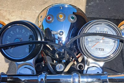Lot 1972 BSA T65 Thunderbolt