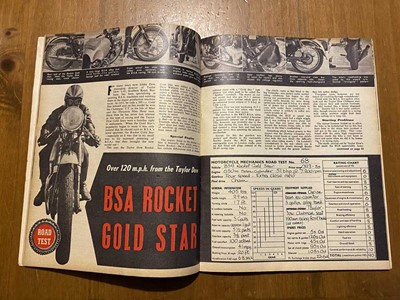 Lot 1962 BSA Rocket Gold Star