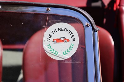 Lot 4 - 1955 Triumph TR2