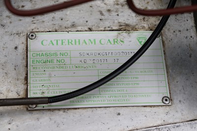 Lot 36 - 1996 Caterham Seven Super Sprint 1700