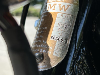 Lot 1959 BMW R26