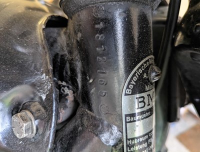 Lot 314 - 1957 BMW R60/2