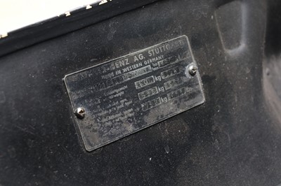 Lot 23 - 1962 Mercedes-Benz 190 SL