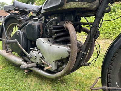 Lot 302 - 1947 BSA A7 and Bracknell sidecar