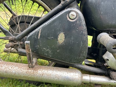 Lot 302 - 1947 BSA A7 and Bracknell sidecar