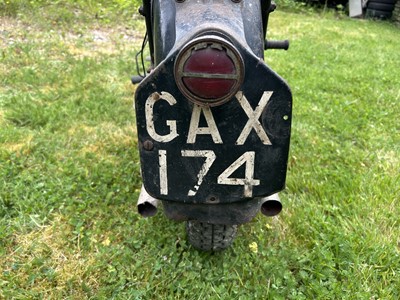 Lot 302 - 1947 BSA A7 and Bracknell sidecar