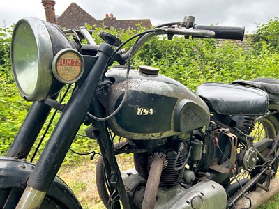 Lot 302 - 1947 BSA A7 and Bracknell sidecar