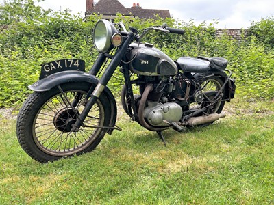 Lot 302 - 1947 BSA A7 and Bracknell sidecar