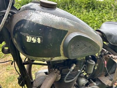 Lot 302 - 1947 BSA A7 and Bracknell sidecar