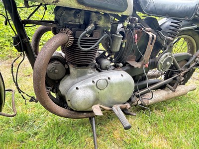 Lot 302 - 1947 BSA A7 and Bracknell sidecar