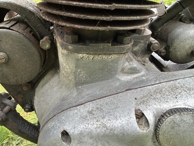 Lot 302 - 1947 BSA A7 and Bracknell sidecar