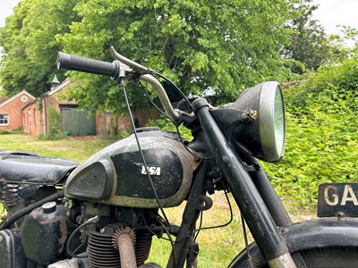 Lot 302 - 1947 BSA A7 and Bracknell sidecar