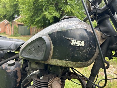 Lot 302 - 1947 BSA A7 and Bracknell sidecar