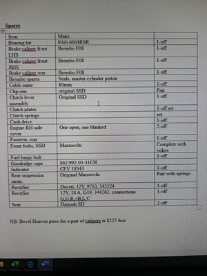 Lot 246 - 1981 Ducati 900 SSD Darmah