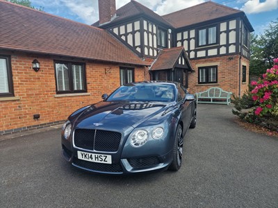 Lot 113 - 2014 Bentley Continental GT V8