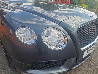Lot 113 - 2014 Bentley Continental GT V8
