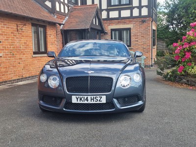 Lot 113 - 2014 Bentley Continental GT V8