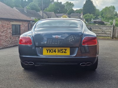 Lot 113 - 2014 Bentley Continental GT V8