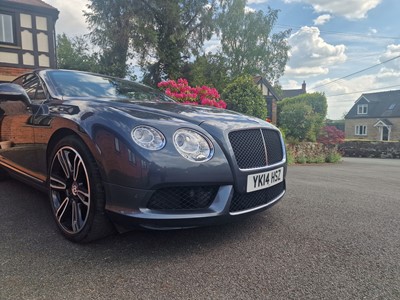 Lot 113 - 2014 Bentley Continental GT V8