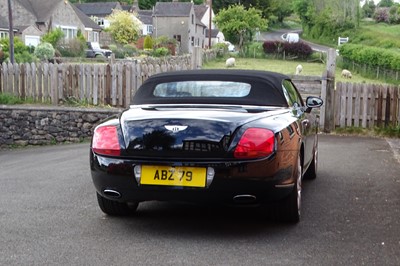 Lot 9 - 2009 Bentley Continental GTC Mulliner