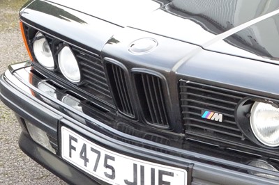 Lot 56 - 1988 BMW M635 CSi