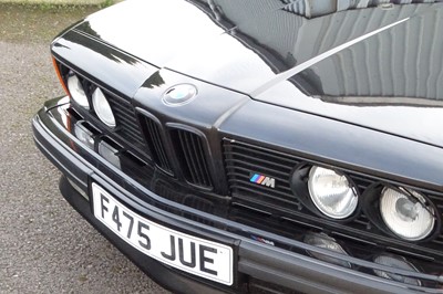 Lot 56 - 1988 BMW M635 CSi