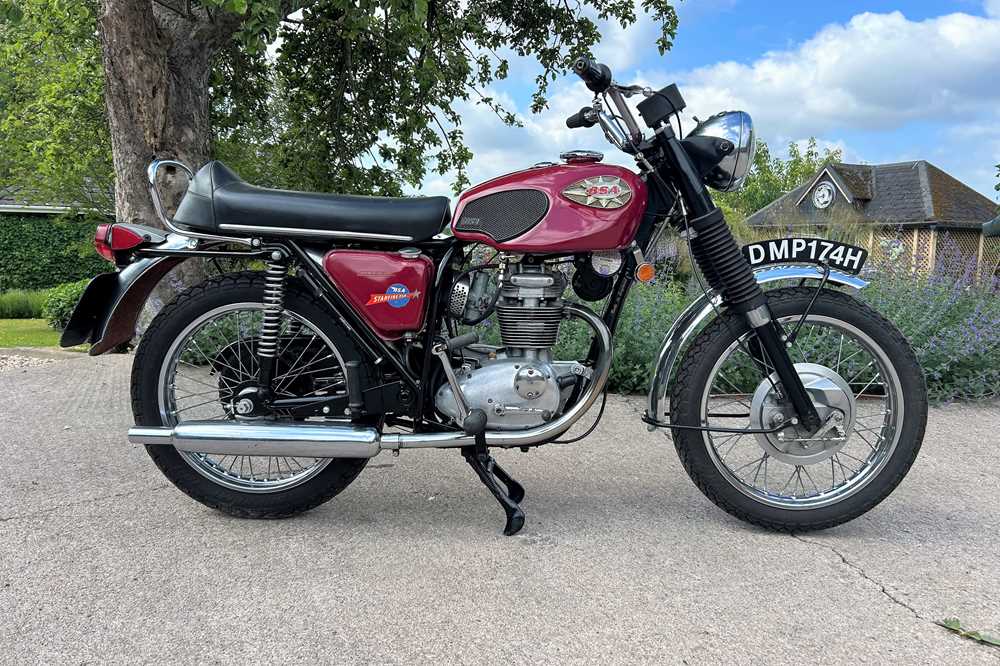 Lot 276 - 1970 BSA B25 Starfire