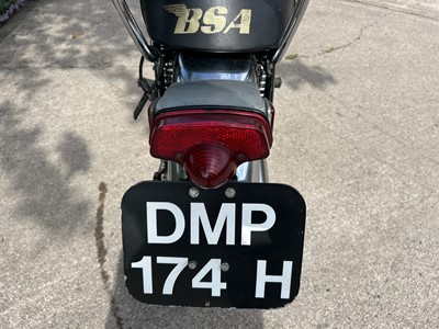 Lot 276 - 1970 BSA B25 Starfire