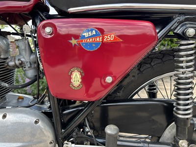 Lot 276 - 1970 BSA B25 Starfire