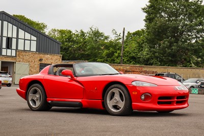 Lot 11 - 1995 Dodge Viper RT/10 Roadster