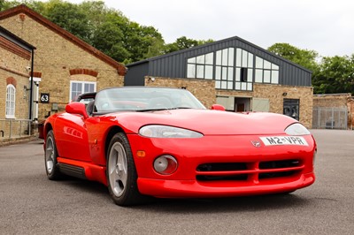 Lot 11 - 1995 Dodge Viper RT/10 Roadster