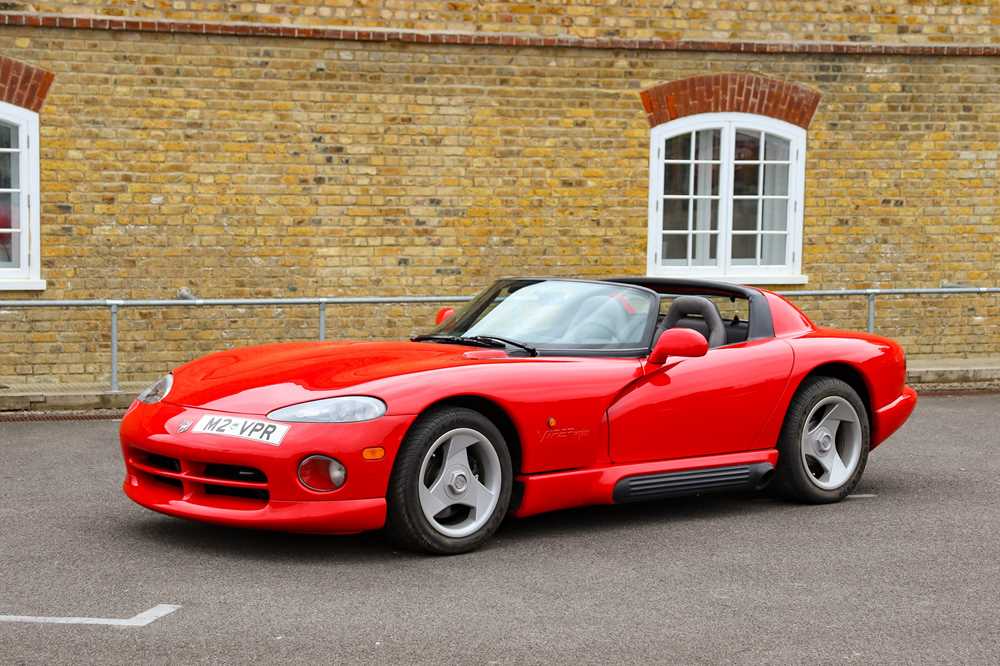 Lot 11 - 1995 Dodge Viper RT/10 Roadster
