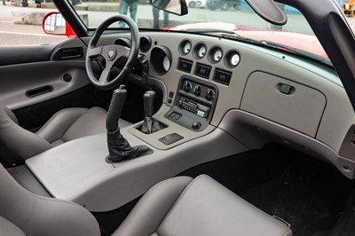 Lot 11 - 1995 Dodge Viper RT/10 Roadster