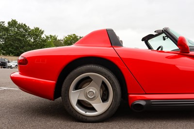 Lot 11 - 1995 Dodge Viper RT/10 Roadster