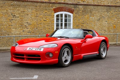 Lot 11 - 1995 Dodge Viper RT/10 Roadster