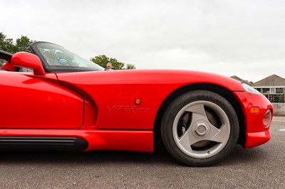 Lot 11 - 1995 Dodge Viper RT/10 Roadster