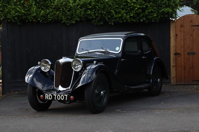 Lot 81 - 1935 Riley 12/4 Kestrel