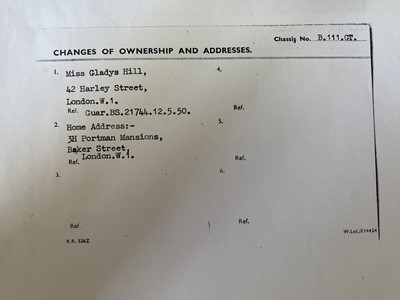 Lot 82 - 1950 Bentley MkVI Saloon