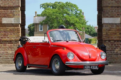 Lot 17 - 1975 Volkswagen Beetle 1303S Karmann Cabriolet