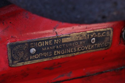 Lot 5 - 1923 Morris Cowley 'Bullnose' 2-Seat Tourer with Dickey