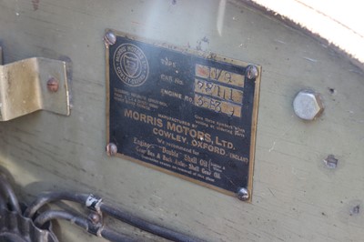Lot 5 - 1923 Morris Cowley 'Bullnose' 2-Seat Tourer with Dickey