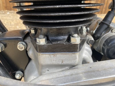 Lot 259 - 1962 Triumph Tiger T110